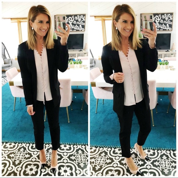 Express Slim Ruffle Button Portofino 